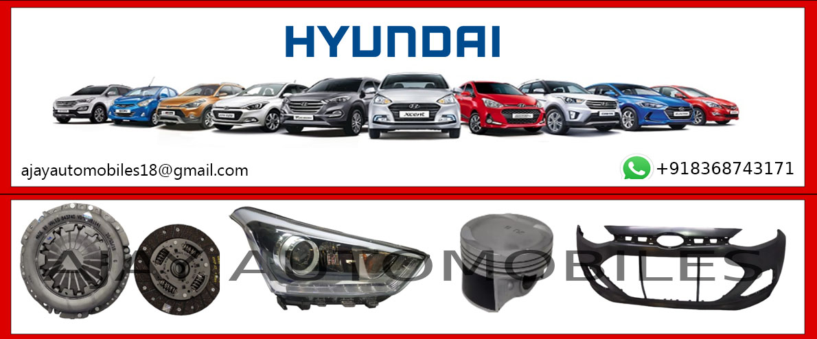 Exporter of hyundai spares in India ,Exportador de repuestos hyundai en India